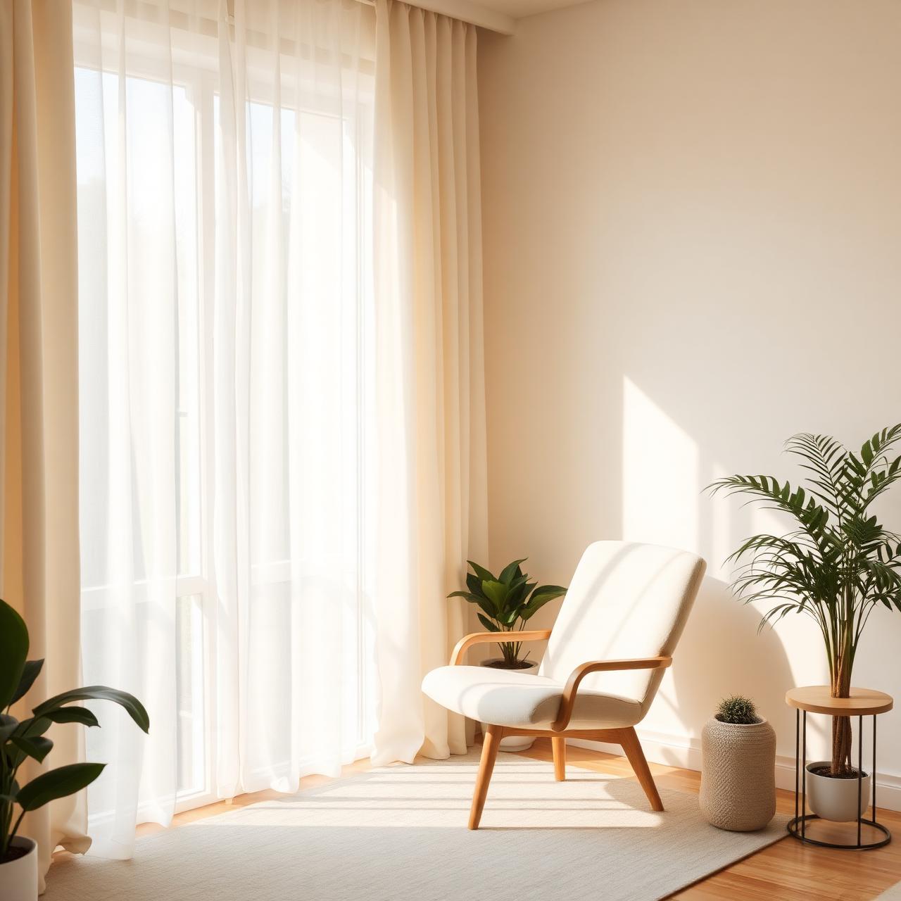 Ruhiger Therapieraum mit warmem Licht